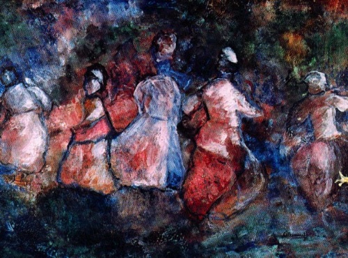 Romantic Walk (20"x28")
#8501